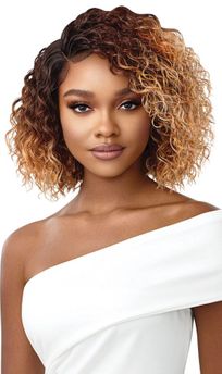 Outre Synthetic Wet & Wavy Lace Front Wig Julisa 5" Deep Parting