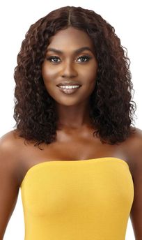 Outre The Daily Wig 100% Unprocessed Human Hair Lace Part Wig HH-W&W DEEP CURL 14" (NEW!!)