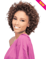 Outre Velvet Remi Human hair Short Series 3 PCS Retro Curl 8"