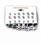Pierced Earring 18 pair earring set
