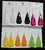 Pierced Earring 53270 Color Tear Drop Earrings