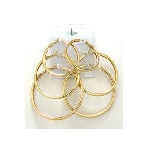 Pierced Earring 54701g 3 Pair