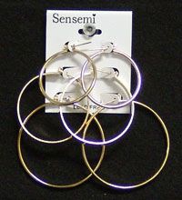 Pierced Earring 54820G 3 pair