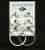 Pierced Earring 54970S Silver Sets