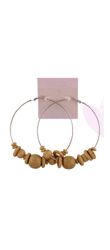 Pierced Earring ER0471 WOOD
