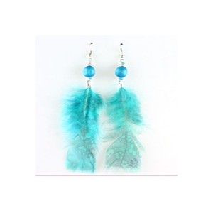 Pierced Earring Feather