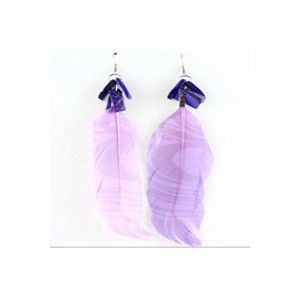 Pierced Earring Feather