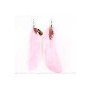 Pierced Earring Feather