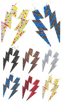 Pierced Earring Lightening Each