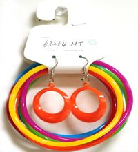 Pierced Earrings 53254MT Earring and Bracelet Assorted Color