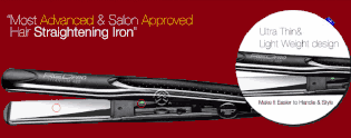 RED Pro Professional Ceramic Flat Iron 1"