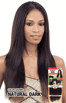 Saga NAKED Brazilian Virgin Remy 100% Human Hair Brazilian Straight Weave 7PCS (14",14",16", 16",18",18"+Closure)
