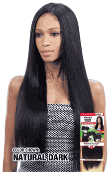 Saga NAKED Brazilian Virgin Remy 100% Human Hair Brazilian Straight Weave 7PCS (18",18",20",20",22",22"+Closure)