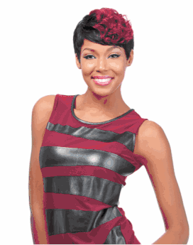 Sensationnel 100% Human Hair Bump Wig Free Style Corey