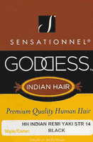 Sensationnel Goddess Remi Indian Hair Yaki Straight 14"