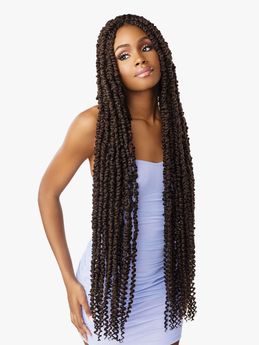Sensationnel LULUTRESS Crochet Braid Pre-Looped 3X Passion Twist 36" (NEW!!!)