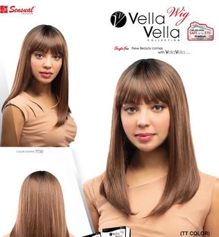 Sensual Vella Vella Collection Premium Heat Resistant Fiber Wig BRINA (NEW!!)