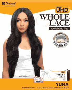 Sensual Vella Vella UHD Whole Lace 100% Hand Tied Wig YUNA