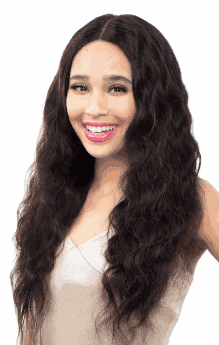 Sensual VellaRose 100% Natural Human Hair Lace Front Wig Indie Wave 24-26" (NEW!!!)