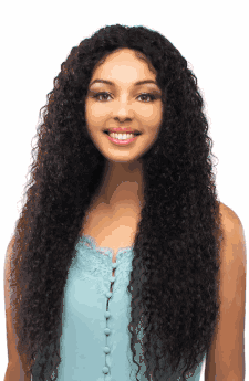 Sensual VellaRose Wet & Wavy 100% Natural Human Hair Lace Front Wig Bohemian (NEW!!!)