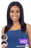Shake-N-Go girlfriend 100% Virgin Human Hair HD Lace Front Wig Straight 18"