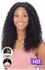 Shake-N-Go girlfriend 100% Virgin Human Hair HD Lace Front Wig Water Curl 18"
