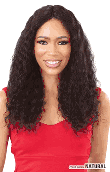 Shake N Go girlfriend 100% Virgin Human Hair Lace Front Wig Wet & Wavy WW-D20