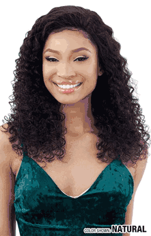 Shake-N-Go girlfriend 100% Virgin Human Hair Lace Frontal Wig Deep Wave 18" GF-D18