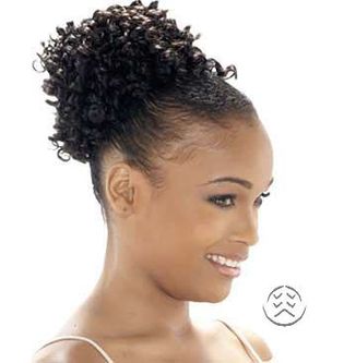 Shake N Go Jazz Coil (HUMAN HAIR) Drawstring Ponytail