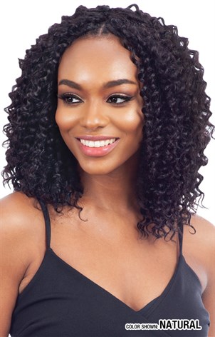 SHAKE N GO NAKED 100% HUMAN HAIR CROCHET PRE-LOOP TYPE DEEP CURL 18"