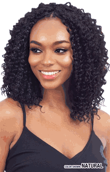 SHAKE N GO NAKED 100% HUMAN HAIR CROCHET PRE-LOOP TYPE DEEP CURL 18"