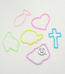 Silly Bands Christian Shapes 1DZ