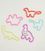 Silly Bands Dinosaur Shapes 1DZ