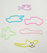 Silly Bands Military Shapes 12PC Glow in the Dark