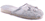 Silver Flower Slippers