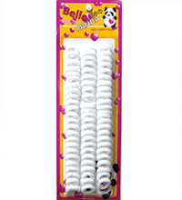 Small Donut Rings (White)