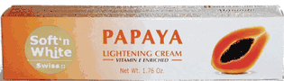 Soft'n White Papaya|Lightening Cream 1oz