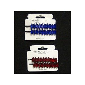 Stone Hair Pins SET (2pc)