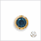 Stud Earring December (Blue Zirc./Torquiose)