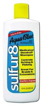 Sulfur 8 Aqua Blue Shampoo 7.5oz