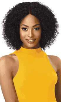 The Daily Wig 100% Unprocessed Human Hair Lace Part Wig Bohemian 14"