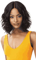 The Daily Wig 100% Unprocessed Human Hair Lace Part Wig Curly 16"