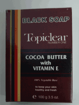 Topiclear Black Soap 3.5oz