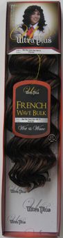 Ultra Plus French Body Wave Bulk Human Hair 18"