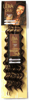 Ultra Plus Human Hair Deep Wave Bulk 14" 16" 18"