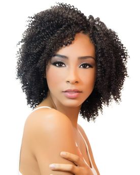 Urban Beauty Naturall Peruvian 100% Human Hair Quality 8pcs Toni Corkscrew Weave