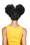 Zury Sis Sister Space bun Style Lace Front Wig 360 DD-Lace H POM (NEW!!!)