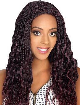 Zury Sis Synthetic Lace Braid Wig Jerry