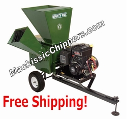 Off-Road Tow-Behind Chipper-Shredder 