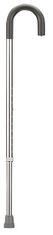 Aluminum Cane Silver Standard Handle Adjustable